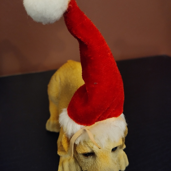 Set of 4 Golden Lab Christmas Decorations - Picture 4 of 5